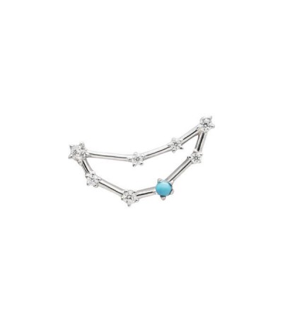 Collar Capricornio LINEARGENT - CO01-CAP-T-PE