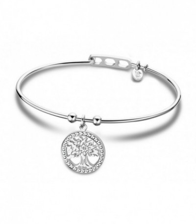 Brazalete Árbol Vida Colgante Acero LOTUS STYLE - LS2015-2/3