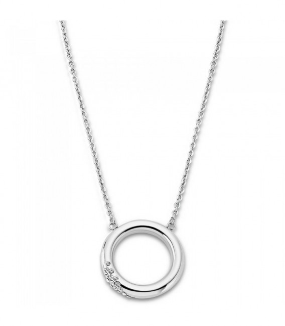 Collar Aro Circonitas Acero LOTUS STYLE - LS1947-1/1