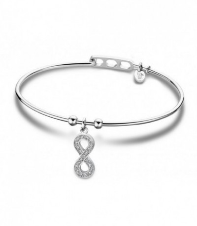 Brazalete Infinito Colgante Acero LOTUS STYLE - LS2015-2/5