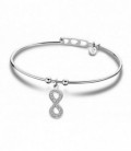 Brazalete Infinito Colgante Acero LOTUS STYLE - LS2015-2/5