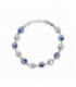 Pulsera Light Sapphire Plata VICTORIA CRUZ - A3022-1P