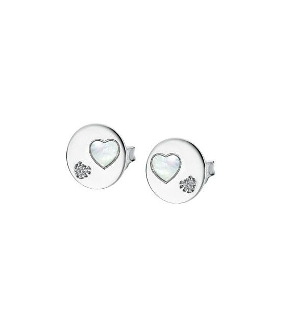 PENDIENTES CORAZONES LOTUS SILVER - LP1824-4/1