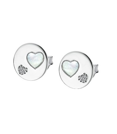 PENDIENTES CORAZONES LOTUS SILVER - LP1824-4/1