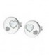 Pendientes redondos con corazones LOTUS SILVER - LP1824-4/1