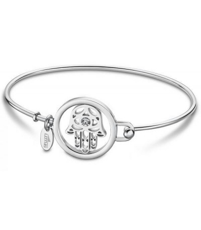 Brazalete Mano de Fátima Acero LOTUS STYLE - LS2014-2/6