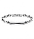 Pulsera Acero Hombre Diseño Adorno Negro LOTUS STYLE - LS1966-2/2