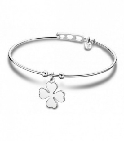 Brazalete Trébol Colgante Acero LOTUS STYLE - LS2015-2/1