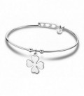 Brazalete Trébol Colgante Acero LOTUS STYLE - LS2015-2/1