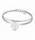 Brazalete Trébol Colgante Acero LOTUS STYLE - LS2015-2/1