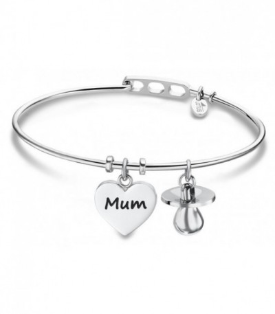 Brazalete MUM y Chupete Acero LOTUS STYLE - LS2036-2/1