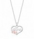 COLLAR MAMA CORAZONES LOTUS SILVER - LP1812-1/1