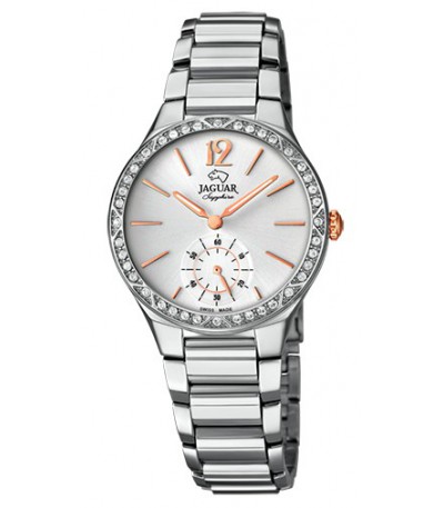 Comprar online barato Reloj Jaguar hombre caja acero correa Piel cronómetro  J884/2 Envíos gratuitos a toda España