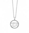 COLLAR MOTHER´S LOVE LOTUS SILVER - LP1809-1/1