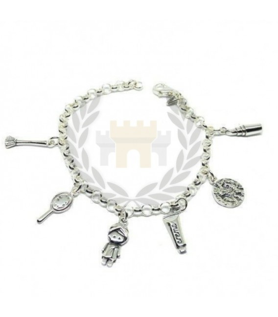 Pulsera ESTETICISTA en Plata de Ley - 7867