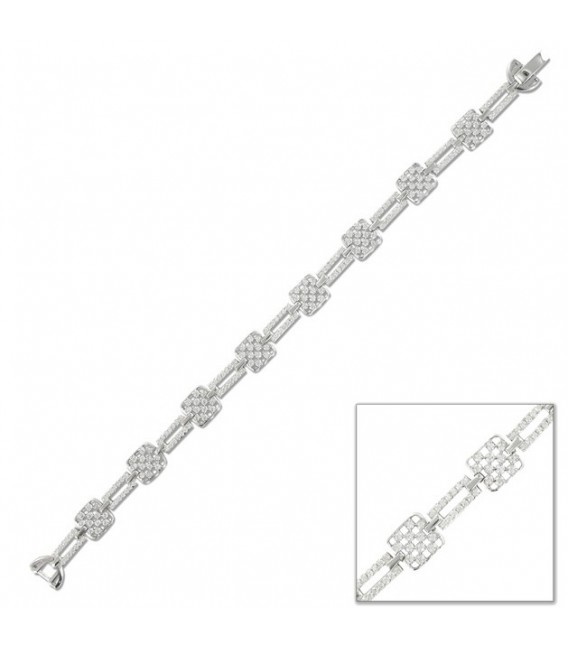 PULSERA PLATA - 98-B17DL617