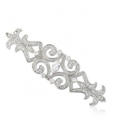 BROCHE PLATEADO - 98-B17CT357