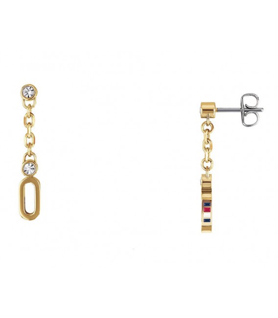 Pendientes Largos Dorados TOMMY HILFIGER - 2780089