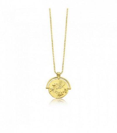 COLGANTE MONEDA CON ARO Y SÍMBOLO LE CARRÉ - LD091AM.00