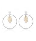 AROS PLATA CARACOLA NATURAL - D1PM259