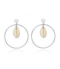 AROS PLATA CARACOLA NATURAL - D1PM259