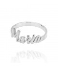 ✏️ Anillo con Nombre en Plata de Ley - Personalizable