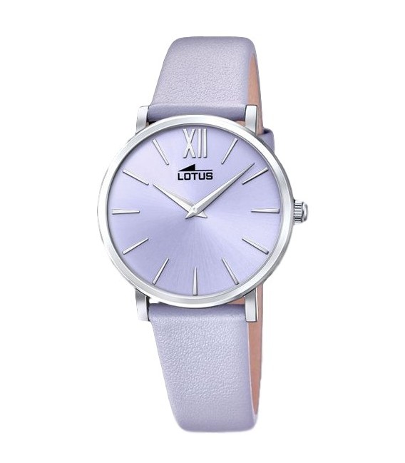 Reloj Señora Acero Esfera Azul lila y 2 Correas LOTUS - 18731/3