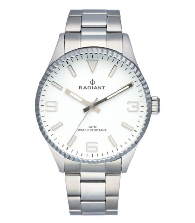 RELOJ HOMBRE BAGLEY BLANCO ACERO RADIANT - RA536203