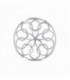 CUBRE INSIGNIA PLATA INFI LEAFS - MY IMENSO - 33-1537