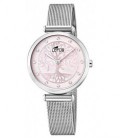 Reloj Señora Esfera Rosa Árbol Vida LOTUS - 18708/2