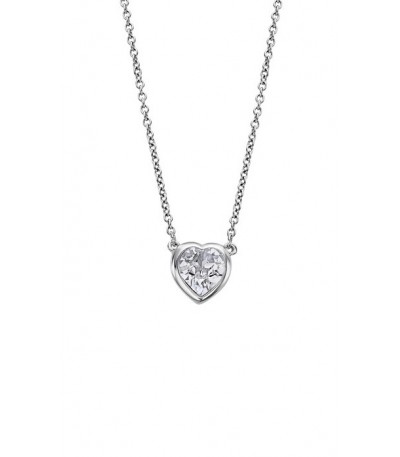 Collar Charming Lady Corazón Swarosvski LOTUS SILVER - LP2000-1/1