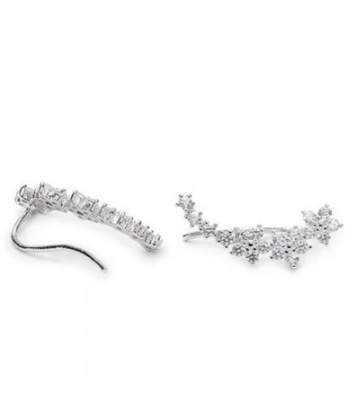 PENDIENTES TREPADORES PLATA LINEARGENT - 17903-A