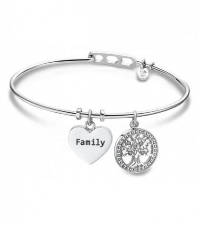 Brazalete Family + Árbol de la Vida Acero LOTUS STYLE - LS2036-2/3