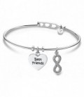 Brazalete Best Friends e Infinito Acero LOTUS STYLE - LS2036-2/5