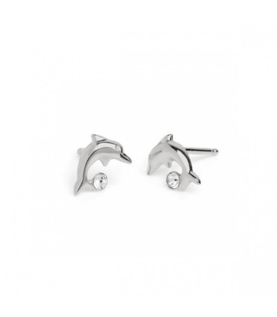 PENDIENTES PLATA DELFINES VICTORIA CRUZ - A3475-7T