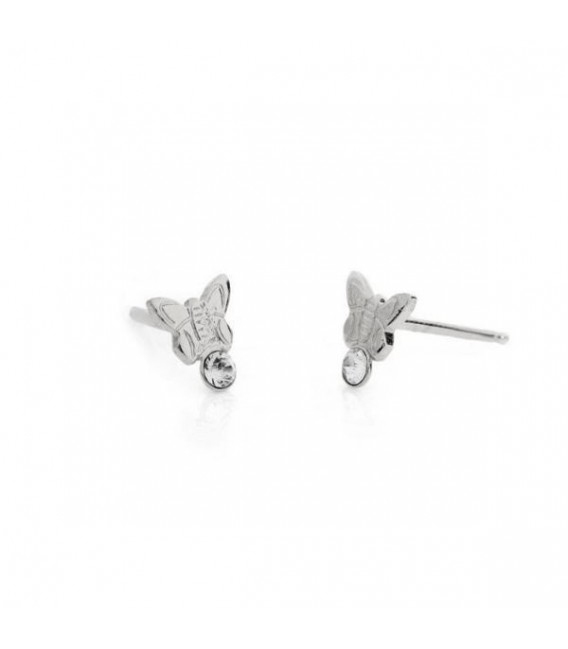 PENDIENTES PLATA MARIPOSA VICTORIA CRUZ - A3478-7T