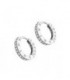 Pendientes Aro Circonitas D15 LOTUS SILVER - LP1887-4/1