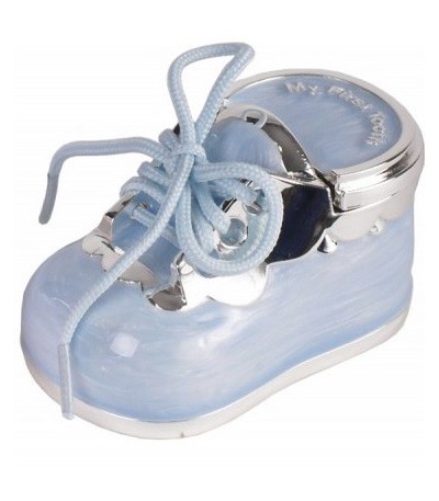 Cajita de Dientes Azul Zapato Bebé - 09568-A