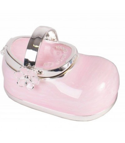 Cajita de Dientes Rosa Zapato Bebé - 09568-R