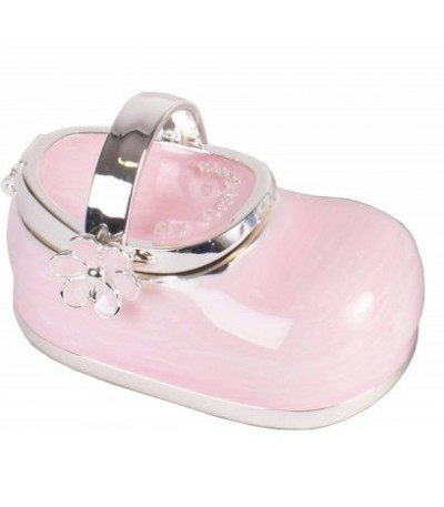 Cajita de Dientes Rosa Zapato Bebé - 09568-R