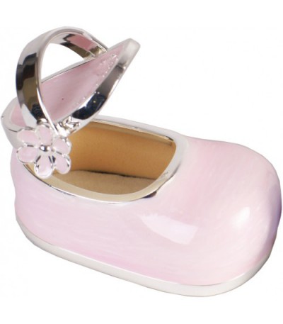 Cajita de Dientes Rosa Zapato Bebé - 09568-R