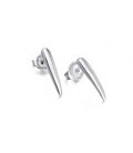 PENDIENTES PLATA BAÑO RODIO - LB060RO.00