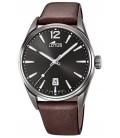 RELOJ HOMBRE GUN METAL ACERO LOTUS - 18685/1