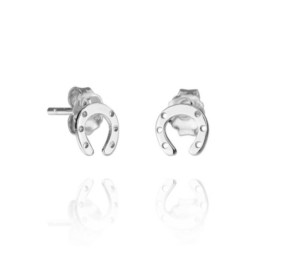 Pendientes Pequeños De Herradura De Plata De Ley / Pendientes De Herradura De Plata De Ley Pendientes C 289276