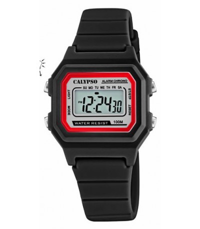 Reloj Digital Crush Negro Mujer CALYPSO - K5802/6