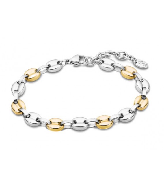 Pulsera Acero Calabrote 7mm Bicolor IP Oro LOTUS STYLE - LS2124-2/2