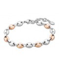 Pulsera Acero Calabrote 7mm Bicolor IP oro rosa LOTUS STYLE - LS2124-2/3