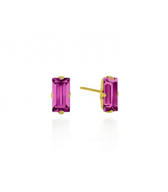 PENDIENTES MACEDONIA FUCHSIA - A3661-21DT