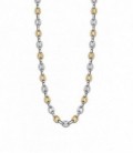Collar Acero Bicolor Calabrote 7mm LOTUS STYLE - LS2124-1/2