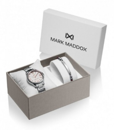 PACK RELOJ MUJER ACERO TOOTING MARK MADDOX - MM7145-03